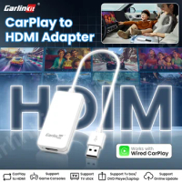 Carlinkit Carplay to HDMI Adapter Work for Wired Carplay PS5 Switch Tv Stick Laptop Mac mini Screen Mirroring Adapter Tv Box
