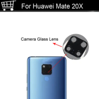Original New For Huawei Mate 20 X Rear Back Camera Glass Lens For Huawei Mate 20X Repair Spare Parts HuaweiMate20X