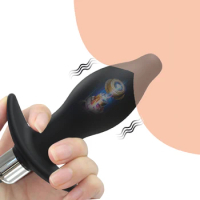 Anal Plug Bullet Vibrators Prostate Massager For Men 16 Modes Goods Anal Dildon For Women Safety Silicone Prostate Vibrator Toys