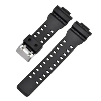 Replacement Watch Strap For Casio G Shock 16mm GA-100 G-8900 GW-8900 Women And Men Universal Silicone Smart Watch Wrist Band j9