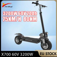 Folding X700 Electric Scooters Powerful Dual Motor Scooters Electric 20AH Lithium Battery 80KM Max Speed Electric Scooters