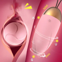 Wireless Vibrator Jump Egg Massage Waterproof 10 Speed Masturbation Clitoris G-spot Bullet Adult Sex Toys for Woman