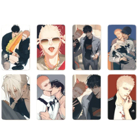 Bộ 55 thẻ photocard phong cách manga/manhwa “19 Days”, hiệu ứng laser holographic, kiểu lomo, chủ đề
