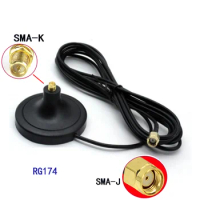 1pcs RG174 suction cup base antenna SMA male extension cable WiFi router 2G/3G/4G shared device