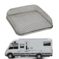 RV Heater Vent Screen RV Water Heater Vent Screen 4.5Inches Stainless Steel Vent Mesh Vehicle Net Cover With Installation Tool