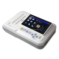 cheap ECG machine electrocardiograph ECG600G medical digital 3 / 6 Channel equipment