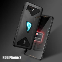 For Asus ROG Phone 2 Case Anti-fingerprint Shockproof Breathable Heat Soft Back Cover ROG Phone II ZS660KL Heat Dissipation Case