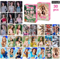 30ชิ้น 4 EVE การ์ดโลโม่โฟโต้การ์ด การ์ดโฮโลแกรม การ์ดโลโม่ ของสะสมไอดอล