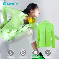 【LightSPA】女裝 男裝 外套 美肌光波運動防曬外套 抗UV 排汗 透氣 防曬袖口 4色