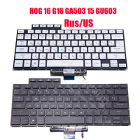 Brand New US RU Keyboard for ASUS Zephyrus ROG 16 G16 GA503 15 GU603 GA503Q GA503QR GA503QS With Backlit