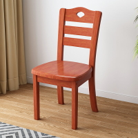 全實木椅子靠背椅餐椅家用凳子簡約木質中式飯店餐廳餐桌椅子