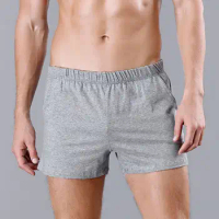 Fine Fabric Men Underwear Breathable Men's Boxer Shorts Ergonomic Tailoring Elastic Waist Ideal for Daily Wear Sleep Summer