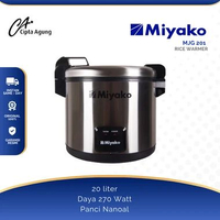 MIYAKO MAGIC WARMER JAR MJG 201 MJG-201 KAPASITAS 20 LITER RICE JAR PENGHANGAT
