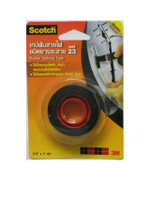 เทปพันสายไฟ ชนิดยางละลาย สีดำ