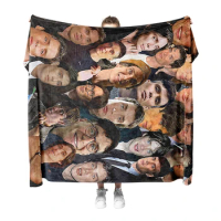 Aertemisi Cillian Murphy Photo Collage Pet Blanket for Small Medium Large Dog Cat Puppy Kitten Couch Sofa Bed Decor