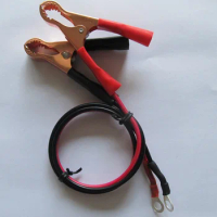 2 Pcs Car 50AMP Battery Inverter Wire Power Transfer Cable Alligator Clip Devices Plastic And Copper Cables Battery Clip Wire
