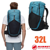 【MAMMUT 長毛象】Ducan 32L 輕量登山健行日用背包.雙肩後背包_2530-01300-50430 藍寶石