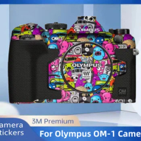 OM1 Decal Skin Vinyl Wrap Film Camera Body Protective Sticker Protector Coat For Olympus OM-1 FLLM3 FL LM3 FL-LM3