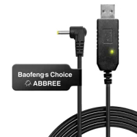 Upgrade Baofeng USB Charger Cable For BaoFeng UV-5R UV-82 3800mAh UV-S9 Plus UV-10R Walkie Talkie High Capacity Battery