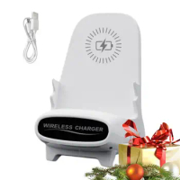 Mini Chair Wireless Phone Charger Portable Mini Chair Cell Phone Holder Wireless Charging Stand Desktop Decoration Mobile Phone