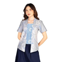 Couple Set Batik Kemeja dan Blouse - Bhatara Batik Cakrawala Cerita 6025 - Atasan Batik Modern Lenga