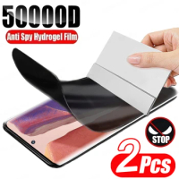 2Pcs Anti Spy Hydrogel Film Screen Protector For Samsung Galaxy S22 S24 S20 S21 S23 Ultra Plus S21 FE Note 8 10 20 Ultra Privacy