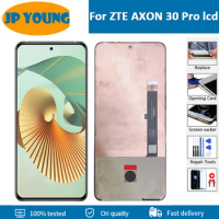 6.67'' ORIGINAL AMOLED A2022 For ZTE Axon 30 Pro 5G LCD Display Axon30Pro With frame Touch Screen Digitizer Assembly Repair