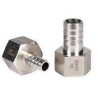 6mm 10mm 12mm Hose Barb Tail 1/4" 1/2"Inch BSP Female Thread Steel Straight Conversion Adapter Pipe Fitting Quick Connect
