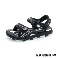 G.P 兒童休閒兩用涼拖鞋(G2302B-10)黑色(SIZE:31-35)GP 涼鞋 童鞋 玩水 阿亮 卜學亮