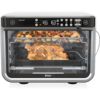 10-in-1 Smart XL Air Fry Oven, Bake, Broil, Toast, Roast, Digital Toaster, Thermometer, True Surround Convection up to 450°F