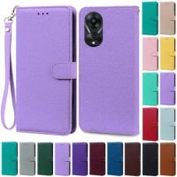 For OPPO A78 5G Case Soft Silicone Leather Wallet Case For OPPO A58 5G A 78 Phone Case For OPPO A78 5G Cover Coque Fundas Etui