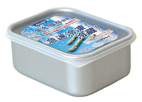 日本【AKAO】深型鋁合金保鮮盒L 透明蓋