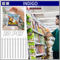 20PCS Clip Strip Display Makanan/Supermarket Snack Plastic Clip Strip/Hanger Strip Hook Gantungan