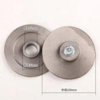 1set Diameter:100mm 400 steel cutting machine accessories splint Belt wheel