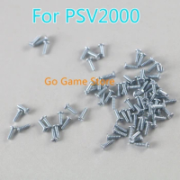500pcs for PS Vita PSV 2000 Game Console Shell Silver For PSVITA PSV 2000 Head Screws Set