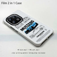 เคสโทรศัพท์ลายรถแข่งสีน้ำเงินสำหรับ iQOO 15/13/12 Pro/11 Pro/iQOO Z10/Z9 Turbo Pro/ซีรีส์ neo10 ฟิล์