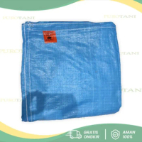 PRTN Layar Gelaran Padi Serbaguna Layar Biru Terpal Jemur padi telasar hamparan serbaguna jemur gaba