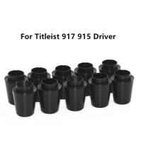10Pcs Black Golf Ferrules Fit for Titleist 917 915 913 910 Driver Shaft Sleeve Adapter Replacement Tip
