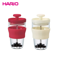 【HARIO】手動攪拌杯 300ml 手動果汁機 水果奶昔攪拌器 雙色任選