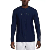 Nike [NESSD679-440] 男 長袖 外套 運動 休閒 泳池 抗UV 防曬衣 速乾 深藍
