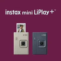 FUJIFILM Instax mini LiPlay+︎ / Liplay Plus Hybrid Instant Camera & Smartphone Printer STANDARD SAND