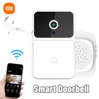 Xiaomi WiFi Video Doorbell Camera Visual Wireless Smart Doorbell Night Vision Two-Way Audio Cloud Storage Security Door Bell