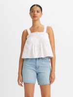 เสื้อแขนกุดผู้หญิง Cici Tank สี Spaced Amabella Ditsy Kentucky Blue