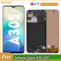 100% Test Display For Samsung Galaxy A30s A307F A307 A307FN LCD Touch Screen Digitizer Replacement For Samsung A30S LCD Assembly