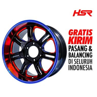 Velg Mobil HSR MAITARA TCS22 HSR R18X9 H6X139,7 ET0 MILLED RAINBOW
