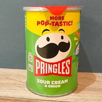 Pringles Mini Sour Cream 42gr pringles snack pringless POTATO CRISPS SEAWEED BURST cheese Original K