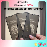 For Oppo Anti Gores Ceramic Spy MATTE Antispy Series Hogoo Layar Lentur Privacy