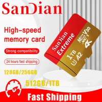 Brand New Class 10 Memory Card 256GB 256GB 512GB High Speed Flash Card 1TB TF/SD Cards for Laptop/smartphone/MP3/MP4 Player