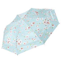 【RAINSTORY黑膠降溫傘】和風櫻花抗UV加大省力降溫自動傘
