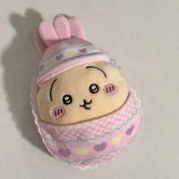 Kawaii Miniso Chiikawa Plush Doll Hachiware Usagi Cute Anime Easter Set Doll Pendant Girl Birthday Festival Gift
